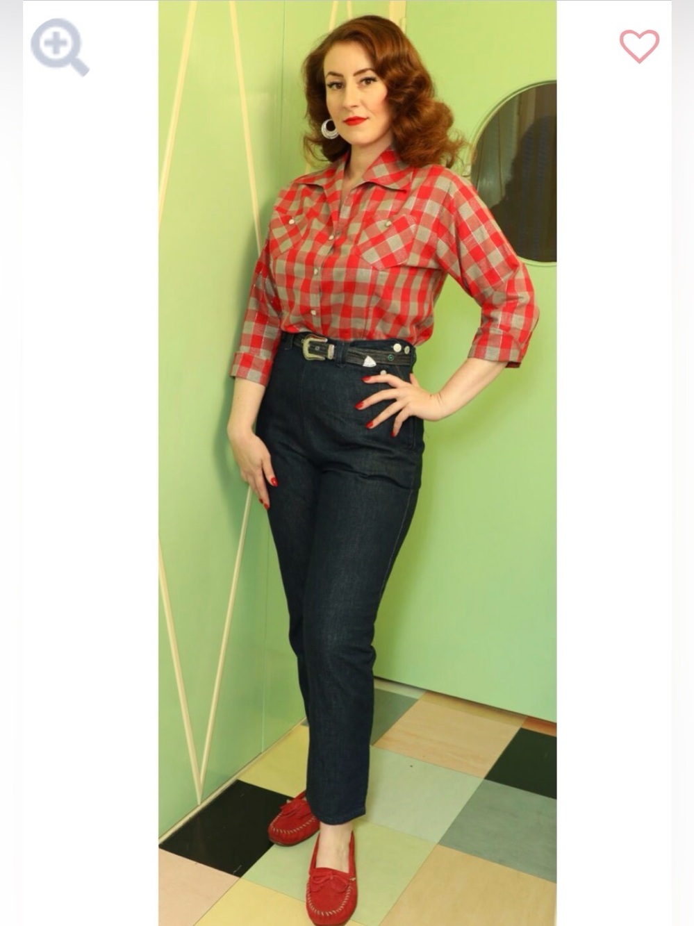 Retro Western Pedal Pushers Freddies of Pinewood